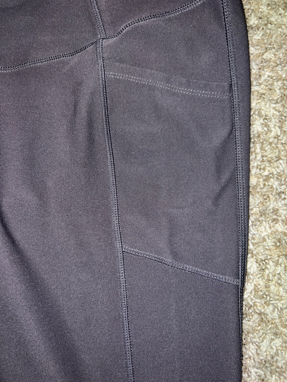 Mondetta Performance + LUXURY High-Rise Leggings- Pockets & Ankle Detailing Sz M - Picture 3 of 11